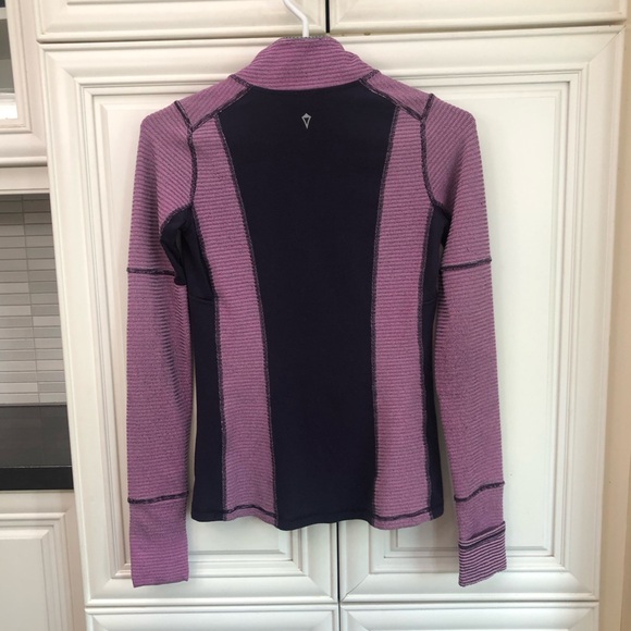 Ivivva girl’s partial zip long sleeve shirt - Picture 8 of 15